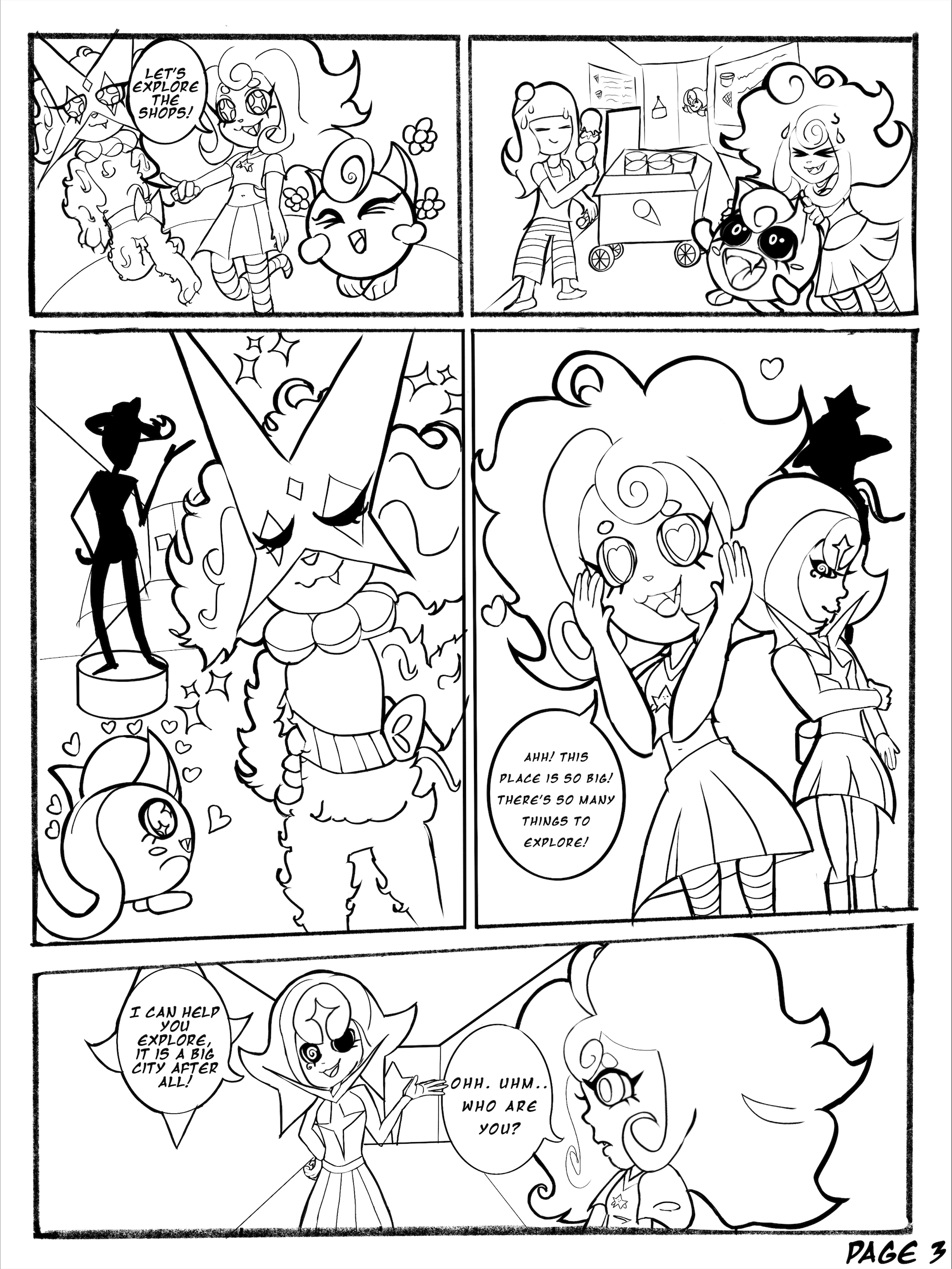 The third page of Stolen Bonds